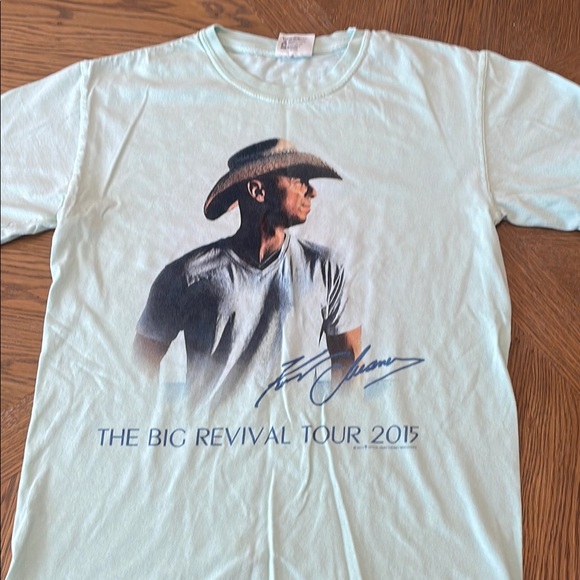 Comfort Colors Other - The Big Revival Tour 2015 Light Blue T-Shirt